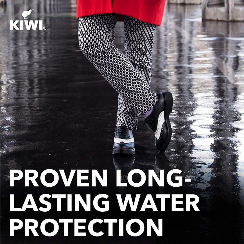 Kiwi Waxed Shoe Polish, Brown ? 1.125 oz can (Pack