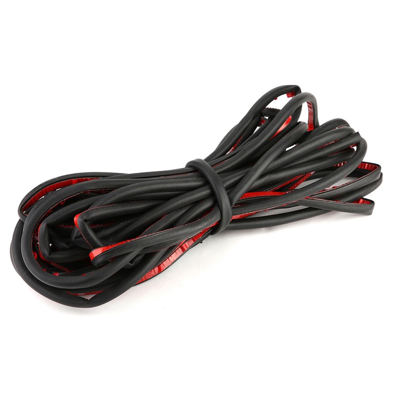 10m D Type Rubber Seal Strips for Window Door Trunk