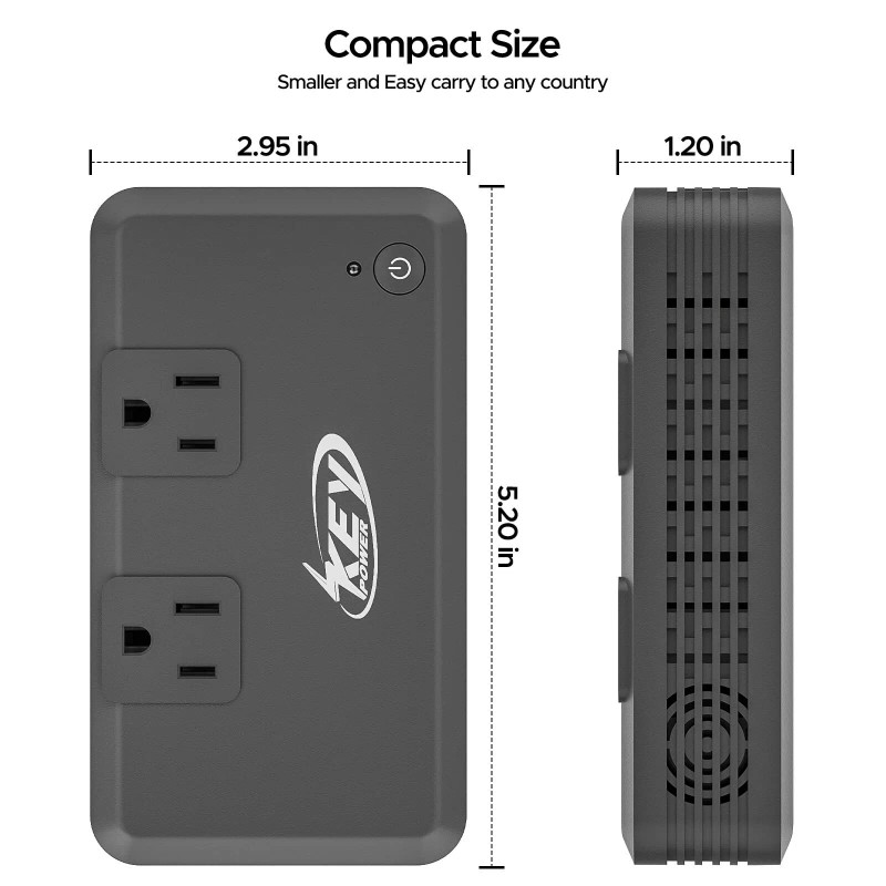 SOKOO 220V to 110V Step Down Voltage Converter 230W Power