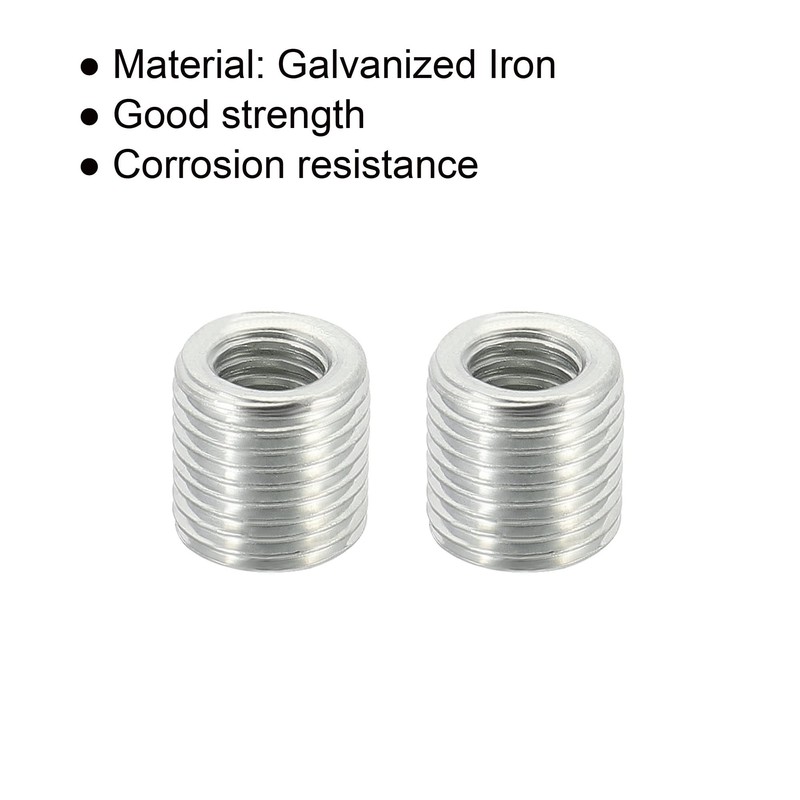 MECCANIXITY Thread Reducing Nuts Insert M10 x 1mm Male to