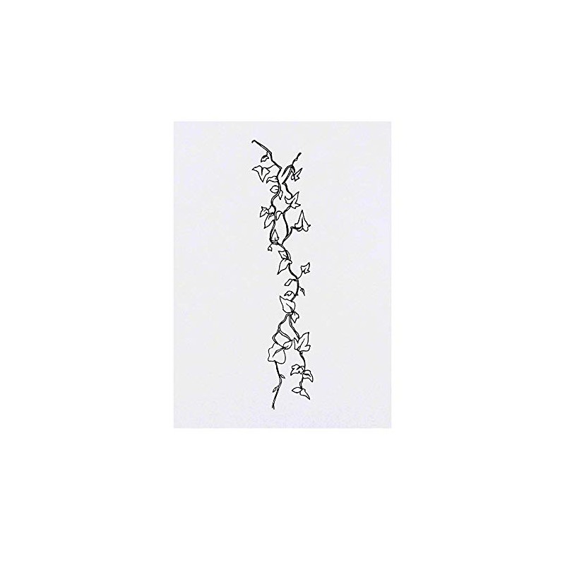 'Ivy Vines' Temporary Tattoo - Water Resistant, Skin-Safe, Non-Toxic Transfer