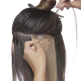 Sunset Pure Beaute' Ultra Premium Tape Hair Extensions - 14 Inches Color #30