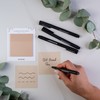 DIVERSEBEE Fine Tip Permanent Pens, 4 Pack Quick Dry Markers,