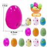 12pzs Huevos De Pascua Juguetes Conejo Regalos Para Niños Modelo