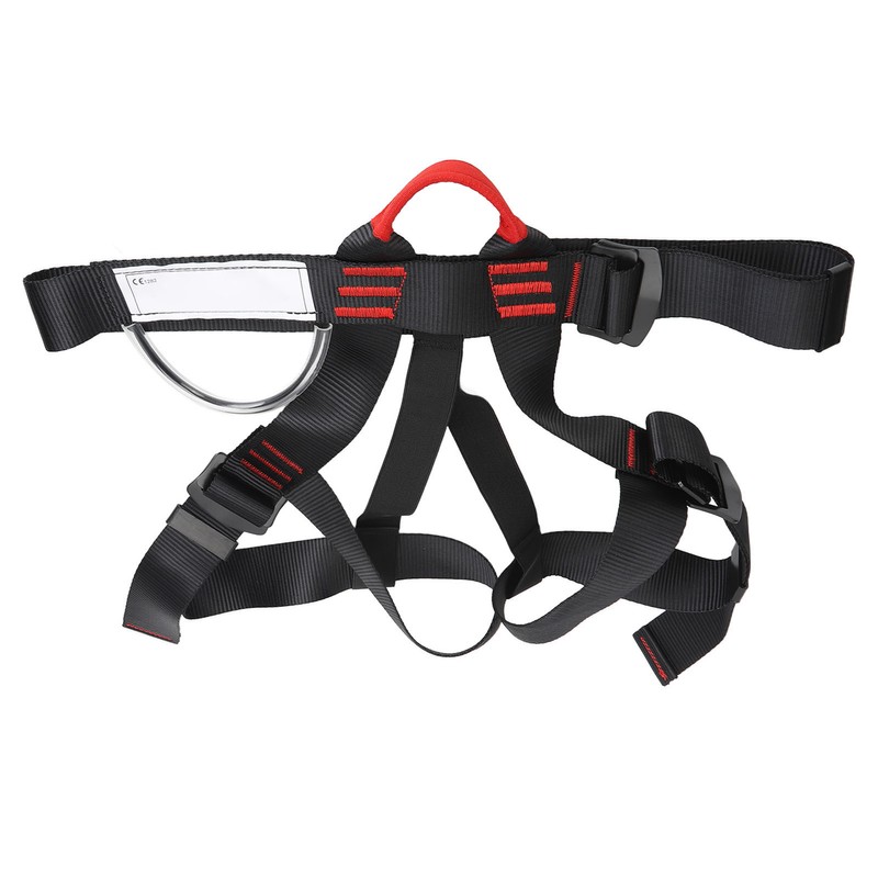 Climbing Belts Polyester Lightweight Adjustable High Load Bearing Capacity Mountaineering