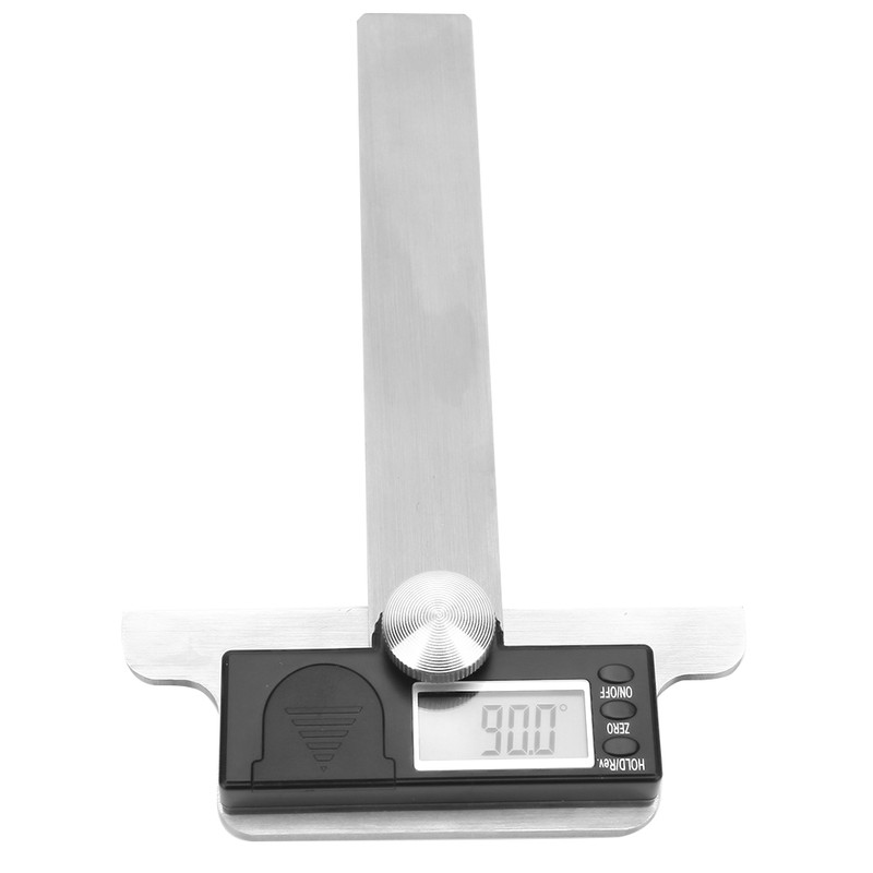 Stainless Steel Goniometer 0-180° Electric Angle Finder Digital Angle Ruler