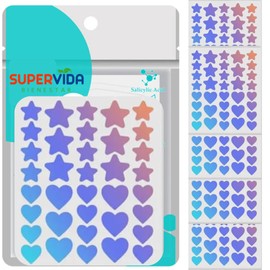 180 parches de Estrellas y Corazones Brillantes. Parches para acné. Parches hidrocoloides