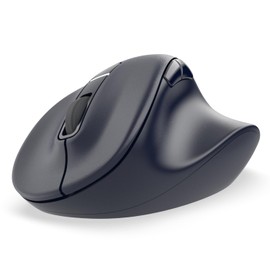 Elecom M-XGL30BBSKABK Wireless Mouse, EX-G Bluetooth Mouse, Quiet, Large Size, 5 Buttons, Multi-Pairing, AskDoctors Rating Service, Antibacterial, Black