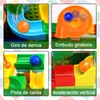 Juguetes de Construcción,180 PCS Juego de Bloques,Pista de Carreras para