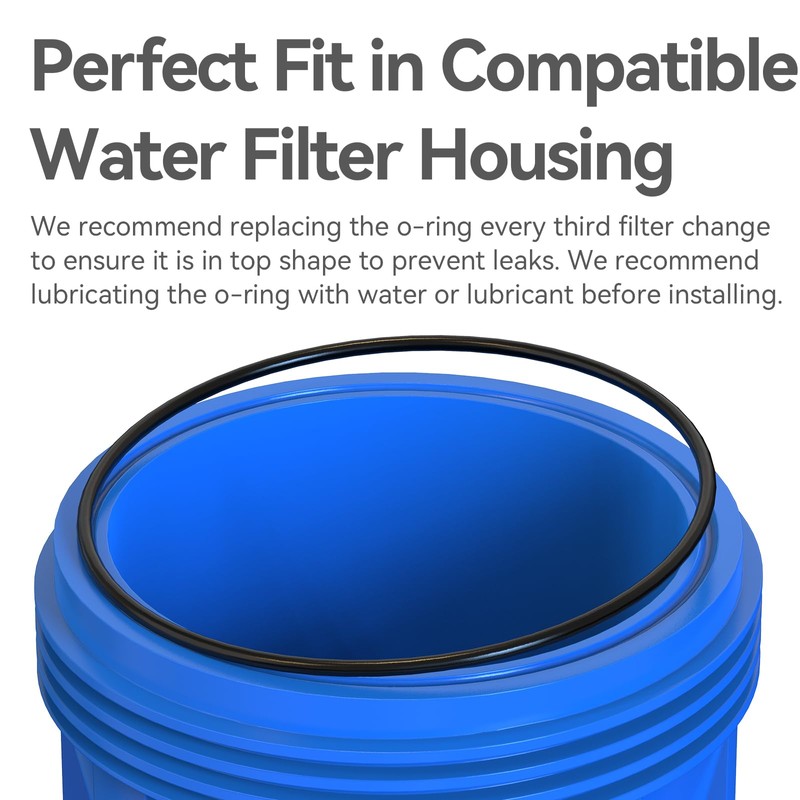 Water Filter O-Ring, 3 Pack for Pentair Pentek Big Blue