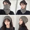 Multi-functional Winter Sports Mask & Head Wrap Thermal Houndstooth/FREE
