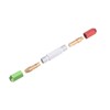 sourcing map Aluminum Alloy Pin Gage Handle 0.1-1mm Clamping Range