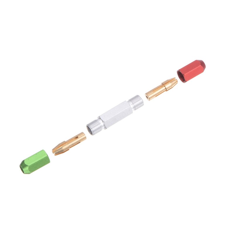sourcing map Aluminum Alloy Pin Gage Handle 0.1-1mm Clamping Range