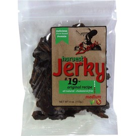 Sam's Harvest Jerky - Original Recipe, 4 oz. Bag (Pack of 4)