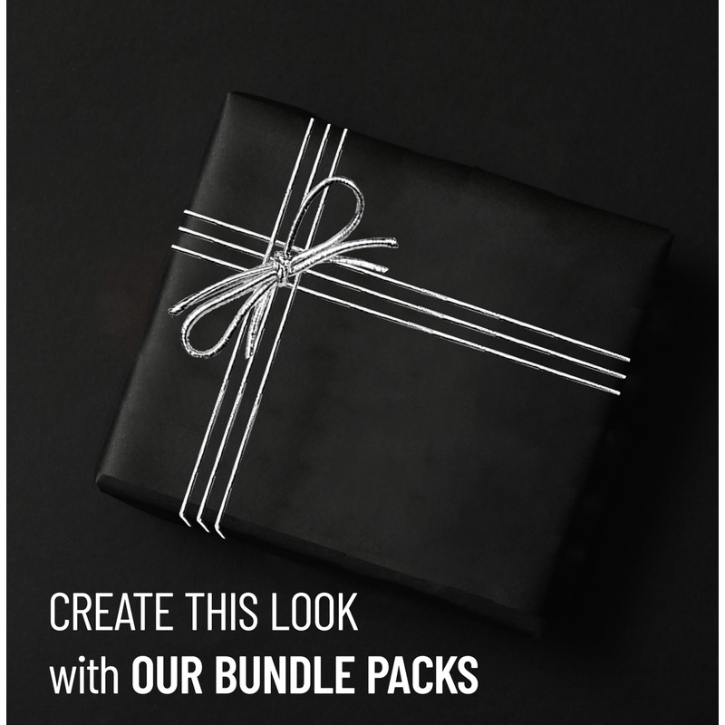 K-Kraft Silver Stretch Loops for Crafts and Gift Wrapping –