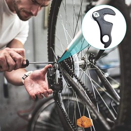 Rear Tail Hanger,Aluminium Alloy Rear Derailleur Hanger Dropout Lug Pull Hook | Derailleur Hanger Frame Gear Tail