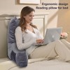 Neustern Reading Pillow for Sitting in Bed Adult, Back Pillow