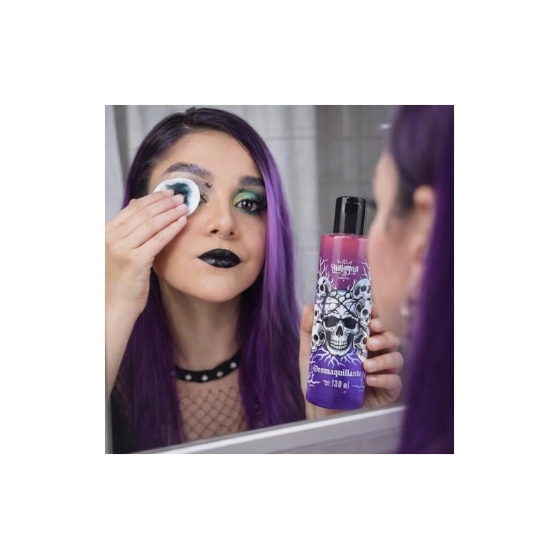 Malagna Cosmetics Desmaquillante Bifásico Mictlán, Fórmula Vegana, Base Aceite y