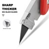 HAUTMEC Folding Utility Knife with Screwdriver, Heavy-Duty Aluminum Box Cutter