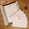 Me Loovely Double Love Heart Writing Sets A5 Stationery Paper