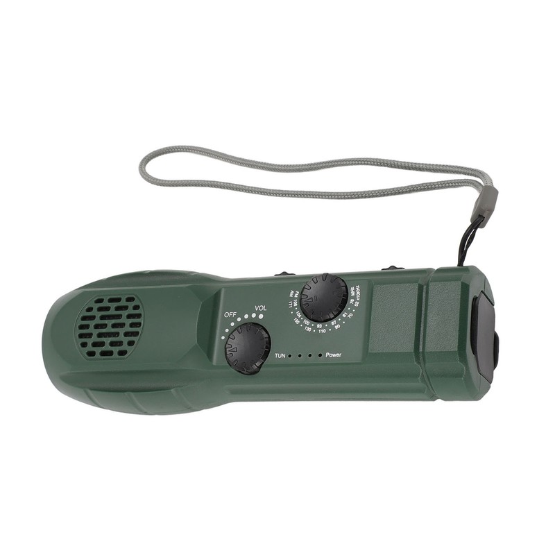 Hand Crank Emergency Radio Multifunctional AM FM Band Portable Emergency