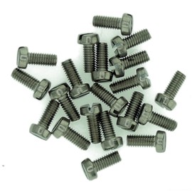 M3.5 (3.5mm x 5mm) Slot Cheese Machine Screw (Bolt) - Stainless Steel (A2) (Pack of 20)