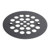 Signature Hardware 480530 4-1/4" Round Shower Drain Strainer - Brushed