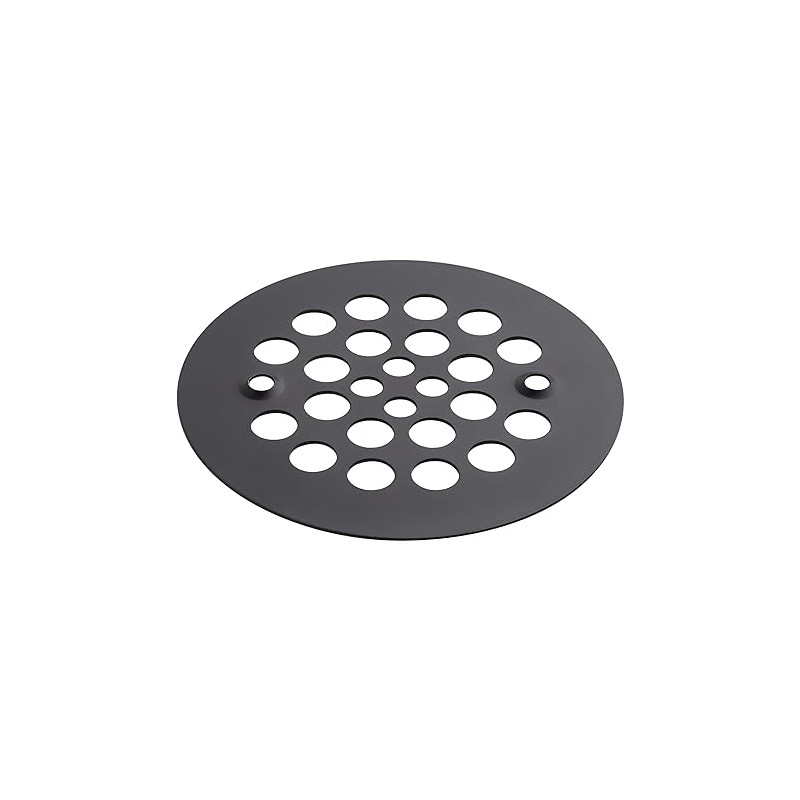 Signature Hardware 480530 4-1/4" Round Shower Drain Strainer - Brushed