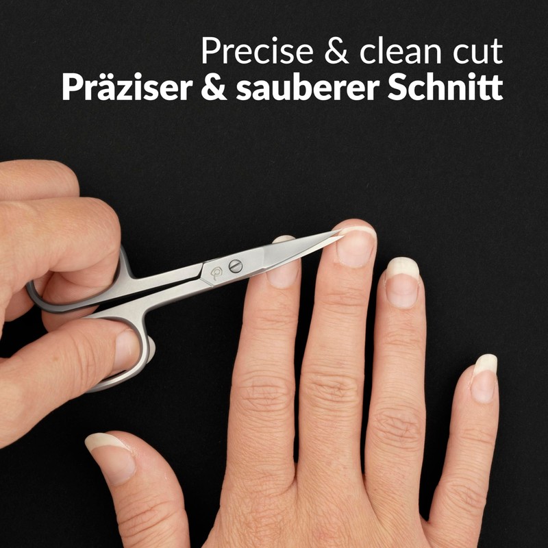 marQus - Nail Scissors - Extra Sharp with Curved Edge
