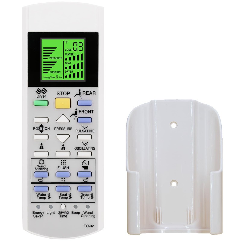 Replacement Remote Control for TOTO Washlet Toilets and Bidets SG