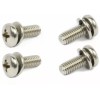Unbranded/Generic Wall Mount Screws Set FOUR 4 75 x 75