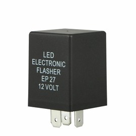 5-Pin EP27 FL27 LED Flasher Relay Decoder 12V Fix Turn Signal Hyper Flash issue