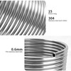 BACOENG 1/2" x 50Ft 304 Wort Chiller, Stainless Steel Tubing