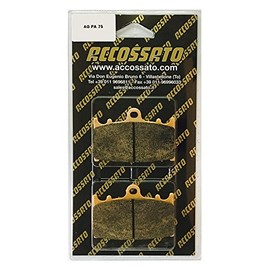 ACCOSSATO Brake Pad agpa75st, Kawasaki > ZZR 600, 600 (1990 – 2005)