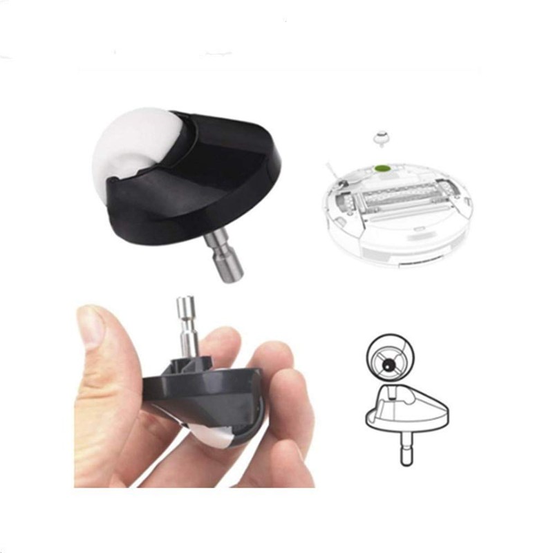 2 Pack Replacement Roomba Front Wheel Caster Assembly for iRobot
