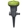 BriTools M7B051G – Circular Sprinkler with Spike, 9.3 x 9.3 x 24cm Grey and Green