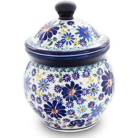 Bunzlauer keramik DU126 1.0 Litre Storage Container for Food Storage Diameter 12.1 cm, Height 16 cm