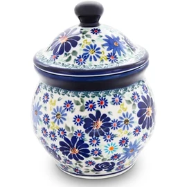Bunzlauer keramik DU126 1.0 Litre Storage Container for Food Storage Diameter 12.1 cm, Height 16 cm