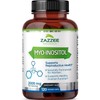 Zazzee Myo-Inositol Capsules, 2000 Mg per Serving, 120 Vegan Capsules, Ideal Dosage for