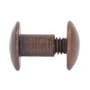 200 Sets Book Binding Screw Uniform Coating Curved Surfaces Brass