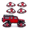 XinGeeek 4PCS TRX4M Snow Tires,Snow Tracks Tires Wheels for Traxxas