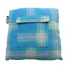 Manicure Cushion Nail Pillow CRAGGI Blue Tweed Nail Manicure Pillow