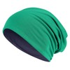 Hatstar Long Slouchy Beanie, 2-in-1 Reversible Jersey Hat in 45