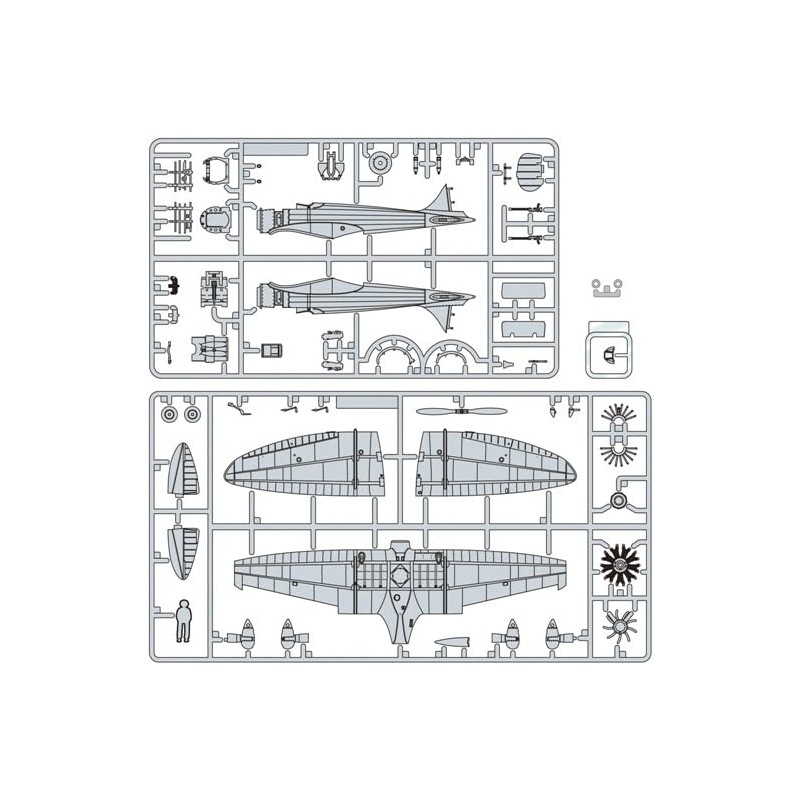 Studio Ghibli Series 1/48 Wind Control Single Seat Fighter Plane,