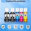 502 Ink Refill Bottles ET-2850 ET-3850 ET-15000 Compatible with 502