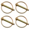 E-outstanding Linch Pin 4PCS 45mm Heavy Duty Lynch Pin Shaft