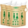 HeyFir Disposable Urine Bags for Travel, 900ML Portable Solutions for