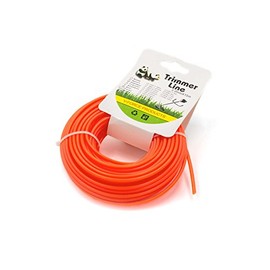 vhbw Universal Trimmer Line Compatible with Lawnmower Strimmer - Replacement Line Orange 3mm x 15m Round