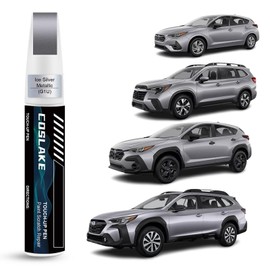 COSLAKE Car Touch Up Paint(Ice Silver Metallic(G1U)) for SUBARU, Car Paint Scratch Repair Kit, Quick & Easy Solution to Repair, 2 in 1 Scratch Remover Pen with Color-Matched
