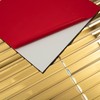 Lovdeco Peel and Stick Gold Mirror Strip Tile, 12" x